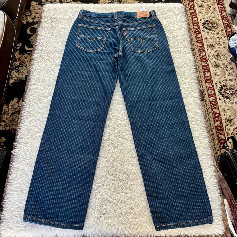 Levi's Men's Striped Blue Jeans size W29 L30
